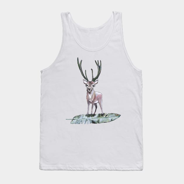 Deer Tank Top by msmart